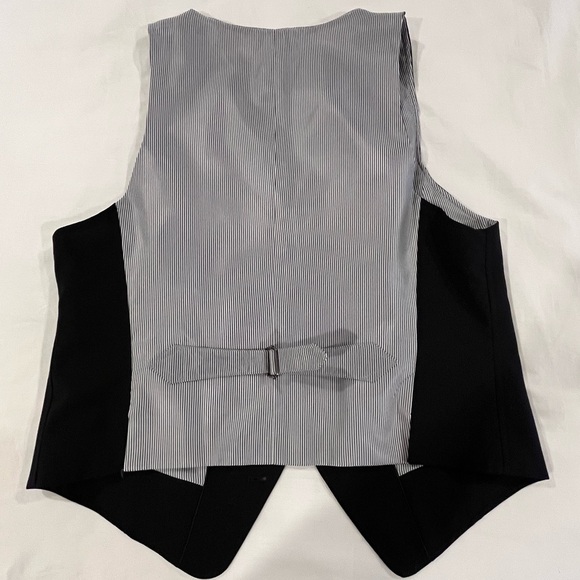 John Varvatos USA Men’s Black Vest Size Small - Picture 2 of 5